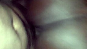 Big booty ebony enjoys some backshots in the scene