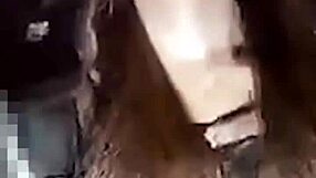 Exposed! Pervert crossdresser shows ass in shade!