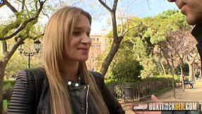 Beautiful Angel Piaff Enjoys Intense Rebound Sex in Public