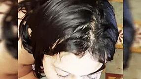 helping a venezuelan friend with something intimate in an amateur setting