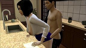 Fuck And Cum Inside My Friend's Slut Mom In The Sims 4