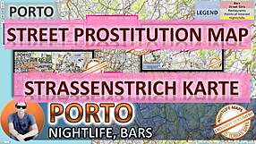 Porto Portugal Street Map of Massage Parlours and Brothels on Hdpornt