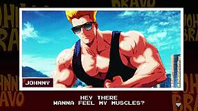 Johnny bravo shows off his monster cock outdoors with a cute handjob 😏