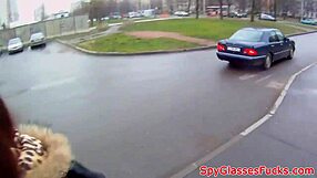 petite babe pov fucked doggystyle in outdoor reality pickup with hidden cam.