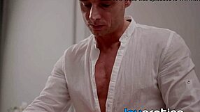 redhead babe ginebra bellucci gets creampied by masseur after blowjob