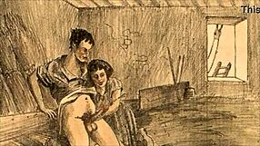 My secret life in retro vintage erotic cartoon anime hentai!