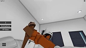 First time ebony amateur bends over!