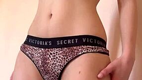 Tiny Girl Moans Loudly While Masturbating