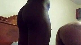 Black Shemale with Monster Cock Pounds Latino Hard and Deep