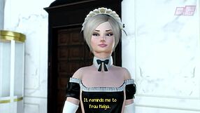 why does the dominant futanari milf fuck the girl and two guys?