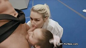 Foursome Horny Teens Martial Arts Fuck