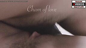 asian girlfriend shows off to guy next door