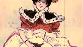 My secret life in retro vintage erotic cartoon anime hentai!