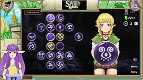 Blonde linkle gets fucked in zelda game