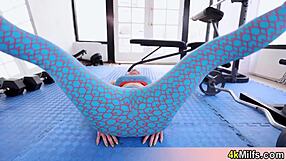 Angelica's Personal Trainer Lesson Turns Into Hard Fucking