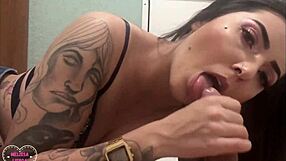 Young woman enjoys a casual encounter with her boyfriend, including some playful interactions.