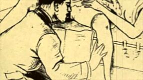 Hot erotic artwork from the good old days