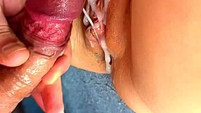 Ever seen a tight pussy get slow-motion fucked till cum drips?