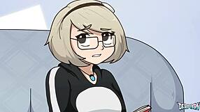 Stuffy Bunny Gets Monster Cock At Party!