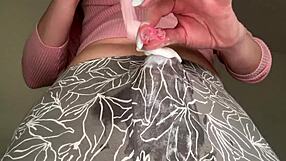 Stepmom's hard cock bursts in office roleplay with big tits
