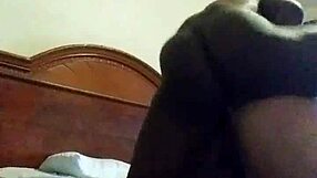 Black Shemale with Monster Cock Pounds Latino Hard and Deep