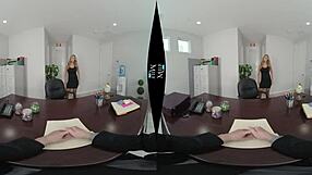 Kayla Kayden Blows Big Cock In Lingerie As Milf Secretary At Office