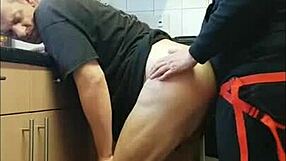 Bisexual guy lets you fuck his ass in garage