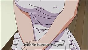 cute maid says, i love sucking with toys in my hentai world