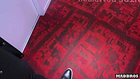 French Goth Amateur Rides Monster Cock Roughly In Bedroom Assfucking Session