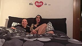 Martinamisspurple Shows Body To Max Felicitas For Italian Blowjob.