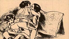 Hot erotic artwork from the good old days