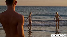 Ashby Winter And Bella Spark In Intense Threesome