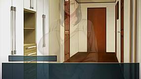 Episode 4 of Kanojo no Okaa-san takes place in the changeroom with the milf character, exploring their interactions in the anime series.