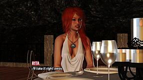 Hentai game with curvy teens and big tits
