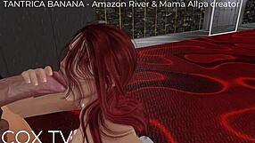 Tantrica banana explores amazon river adventures with mama allpa in secondlife