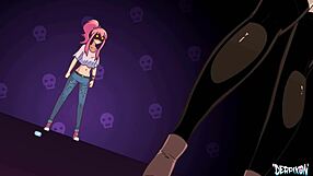 Stuffy Bunny Gets Monster Cock At Party!