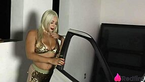 Girlfriend fetishist beatriz sampaio begs for more anal fucking in her tight ass. Bent over, she takes a hard cumshot on her big tits.