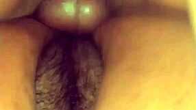 tight latina pussy gets creamy in doggystyle fun