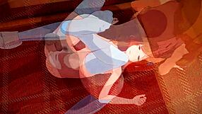 moaning sex with big titted orihime inoue in bleach hentai