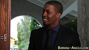 Goth emo punk rides massive black cock in hardcore interracial fetish scene