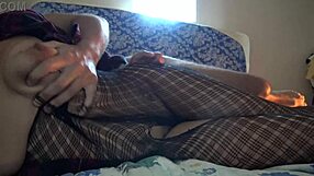 Stepmom and stepson share intimate family moment