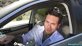 Cute skinny black babe Jada Doll feels deep emotions while banging a stranger