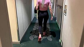 I Like An Unknown Girl From The Cruise Ship Gym I Go To Her Room To Fuck Her And She Gives Me A Blowjob Until I Finish Cumming