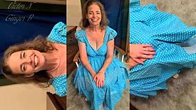 ginger b gilf loves my taste in stockings