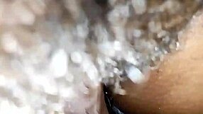 Is that thick cum in her pussy?