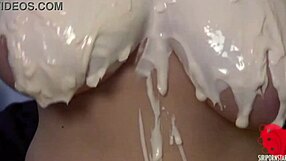 yo, siri slathering lotion all over her huge perfect tits tho! 😍