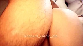 corninho begged me to fuck his wife reh queen, i grabbed her hard in the red sheer bathroom