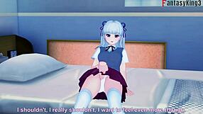 Watch Shinmai Maou's Long Night? Full Chapter 4 With See-Through Fantasy!