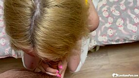 The cutie in white kneesocks gets dicked hard