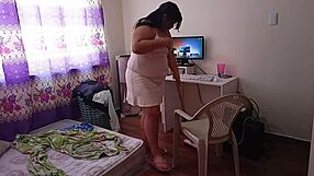 Seduced Cleaning Girl In Hidden Camera Fuck